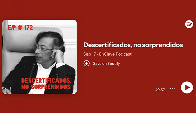 Descertificados, no sorprendidos