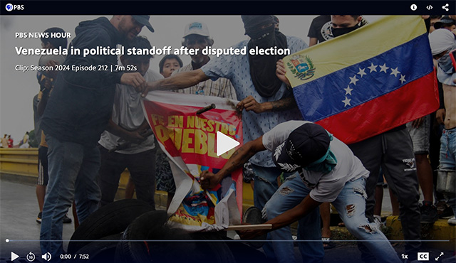 Venezuela in political standoff after disputed election