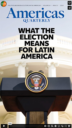 Americas Quarterly video: What the Election Means for Latin America