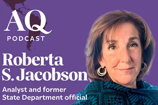 AQ Podcast: Roberta S. Jacobson